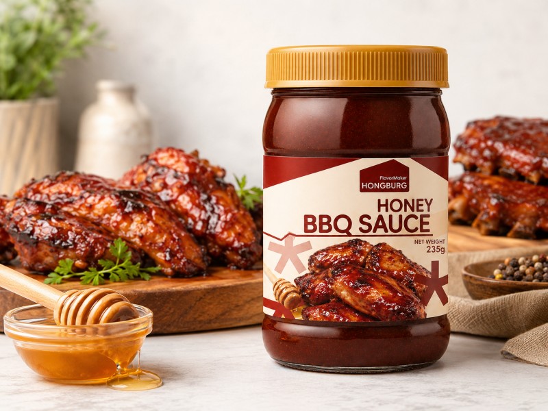 गोड रिच हनी BBQ सॉस गोड रिच हनी BBQ सॉस